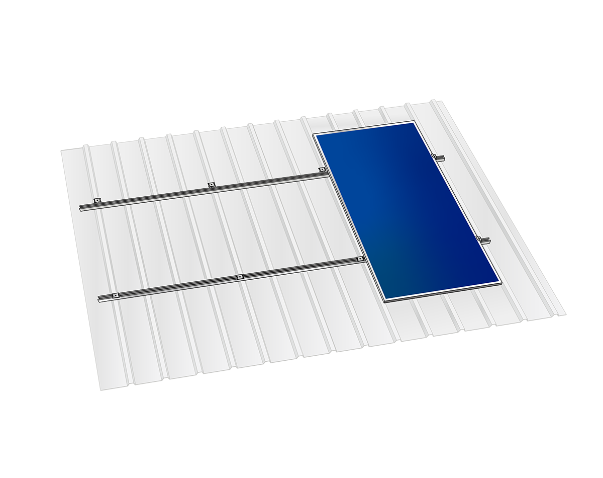 Pitched Metal Roof